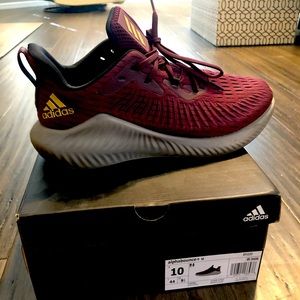 Arizona State Sun Devils size 10 mens Alphabounce +u shoes